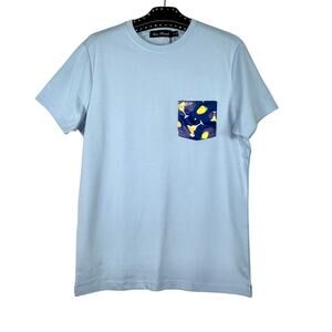 Ever Forward Printed Pocket Short Sleeve Shirt Medium NWT